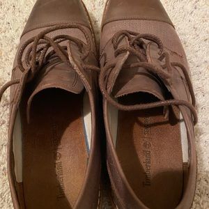 Timberland Sensorflex Men's Casual Shoes Size 11.5 brown Leather